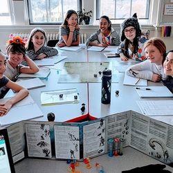 D&D 5e Summer Camp - Super awesome girl adventurers enjoy a D&D, showcasing girl power in an inclusive, fun environment. Join us for empowering RPG events!