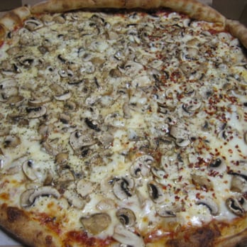 Rosa's Pizza - pie with mushrooms for $17.50 - Pizza Near Me - Maspeth, New York