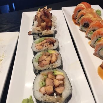 Arigato Sushi - Teriyaki chicken roll. Good good. - Sushi Bars Near Me - Salinas, California Arigato Sushi - Teriyaki chicken roll. Good good. - Sushi Bars Near Me - Salinas, California