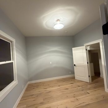 Hills Construction - After - New bedroom (walled off from old living room) - General Contractors Near Me - San Jose, California
