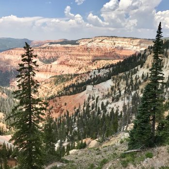 Cedar Breaks National Monument - The view at over 10k feet and a sweet 79 degrees! - Landmarks & Historical Buildings Near Me - Brian Head, Utah