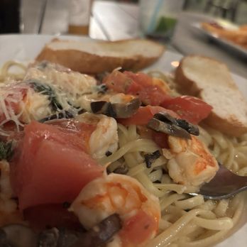 The Conch House Restaurant - Pasta with shrimp - Caribbean Near Me - Saint Augustine, Florida