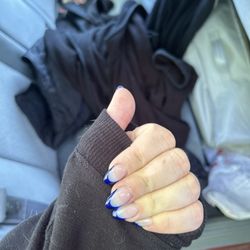 Swan Nails - Before