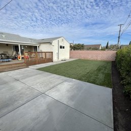 Finished concrete Finished concrete