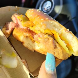 McDonald's - This is a Quarter Pounder made using raw burger meat.