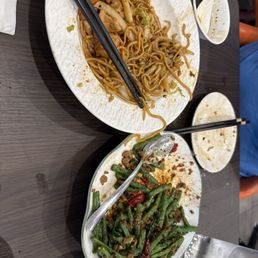 Stir 5.Stir-Fried Noodle w.Chicken 3.Stir-Fried Green Beans & Ground Pork