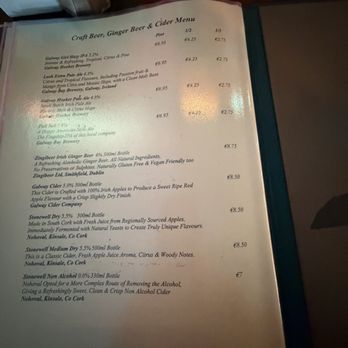 Padraicins Bar & Restaurant - Menu - Irish Near Me Padraicins Bar & Restaurant - Menu - Irish Near Me