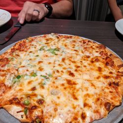 Lou’s LaGrotto - Thin crust veggie. Delicious.
