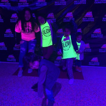 Sky Zone Trampoline Park - My daughter and her 2nd cousins after playing for an hour - Trampoline Parks Near Me - Cerritos, California Sky Zone Trampoline Park - My daughter and her 2nd cousins after playing for an hour - Trampoline Parks Near Me - Cerritos, California