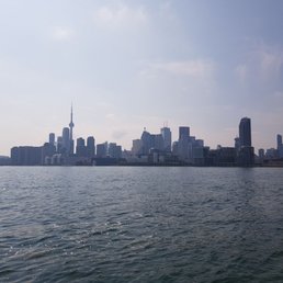The beautiful view of the skyline!