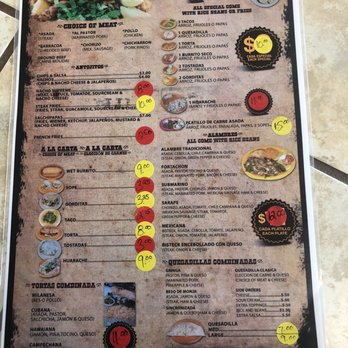 El Torito Asador - Menu - Mexican Near Me - Grand Rapids, Michigan El Torito Asador - Menu - Mexican Near Me - Grand Rapids, Michigan