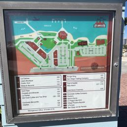 Map of shopping center