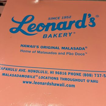 Leonard's Bakery - Bakeries Near Me - Honolulu, Hawaii Leonard's Bakery - Bakeries Near Me - Honolulu, Hawaii