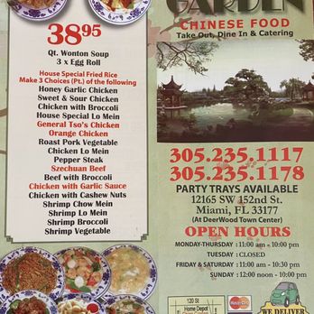 China Garden - Menu - Chinese Near Me - Miami, Florida China Garden - Menu - Chinese Near Me - Miami, Florida