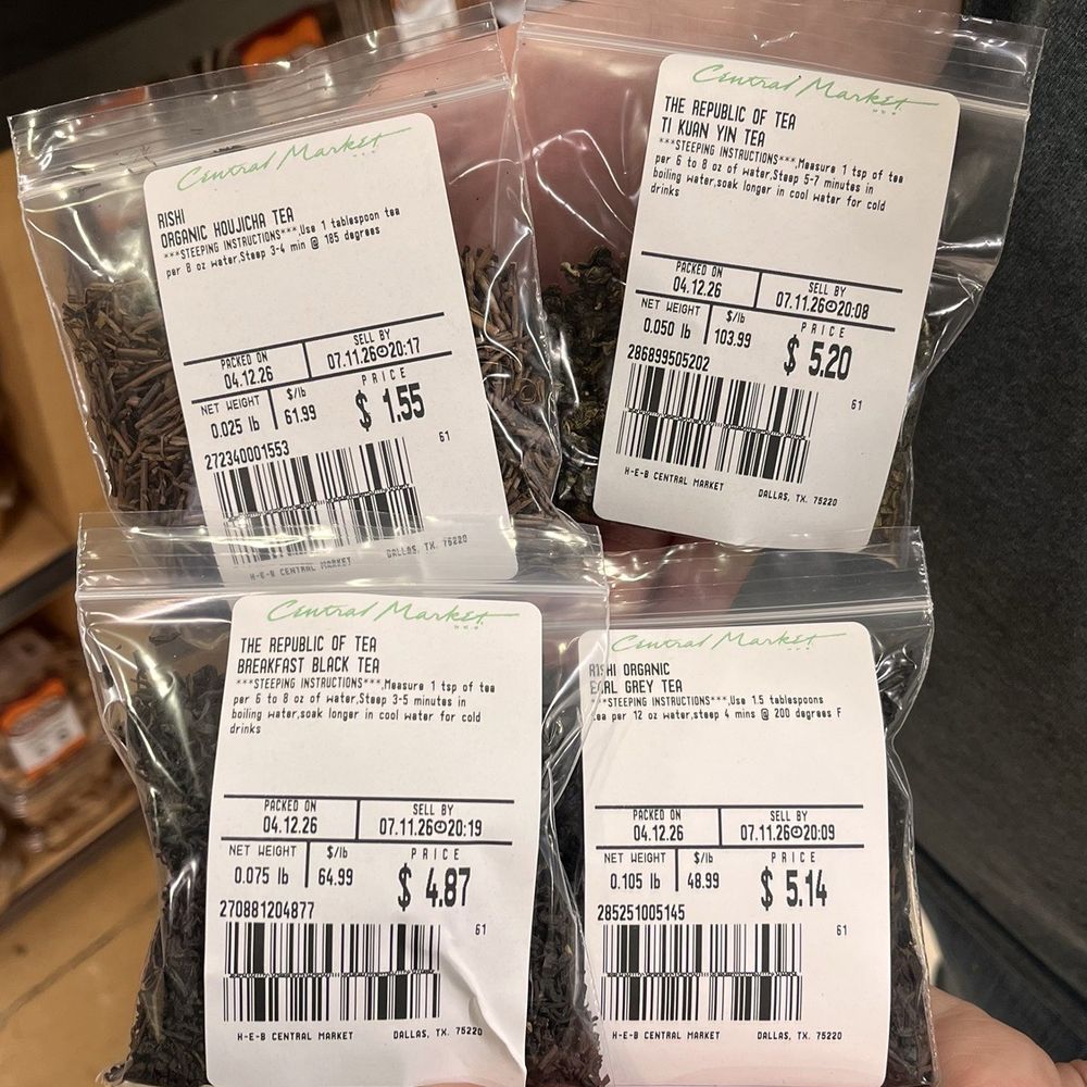 Central Market - My bounty of loose leaf teas, haha - Grocery Near Me - Austin, Texas