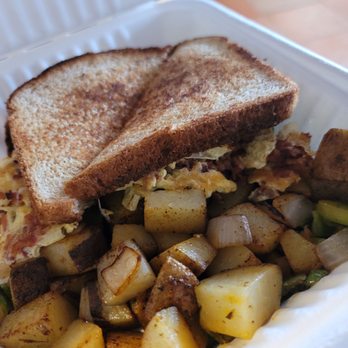 Great Mex Grill - BACON,EGG AND CHEESE SANDWICH W/HOME FRIES - Mexican Near Me - Newport Beach, California
