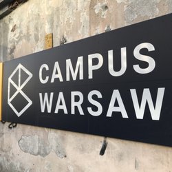 Campus Warsaw - Campus Warsaw sign