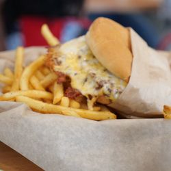 Krunch Burger - Look at that cheese