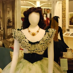 Road To Tara Museum - Reproduction of Scarlett's BBQ dress.