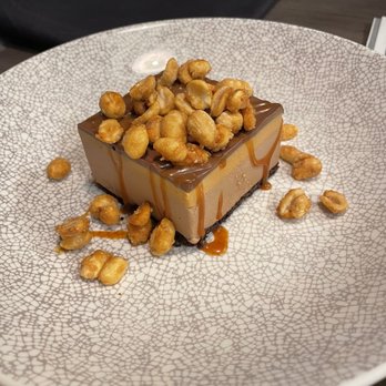 The Elm - Chocolate mousse cake - New American Near Me - Bloomington, Indiana