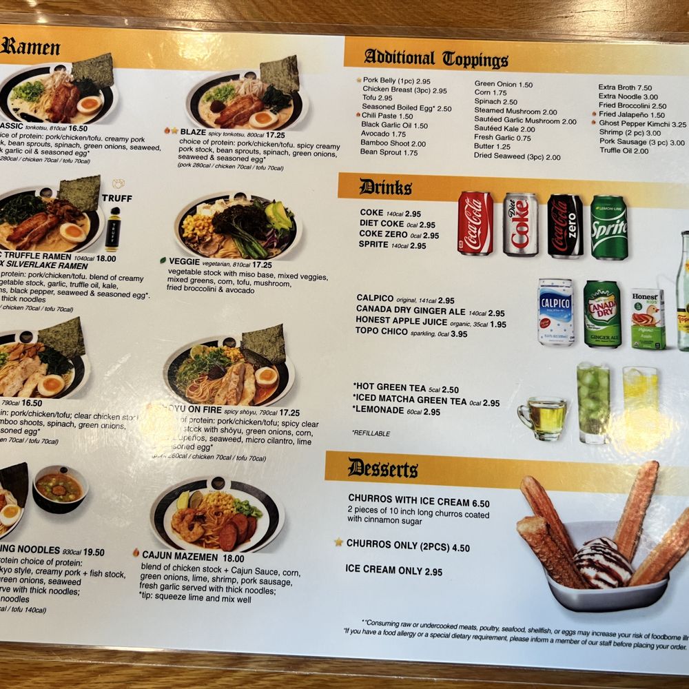 Silverlake Ramen - Menu (Aug 2023) - Ramen Near Me - Burbank, California Silverlake Ramen - Menu (Aug 2023) - Ramen Near Me - Burbank, California