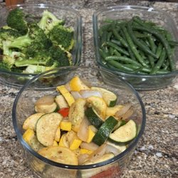Zest Kitchenz - Assorted vegetables for dinner