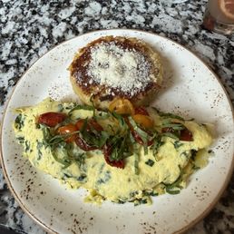 Florentine omelette Florentine omelette