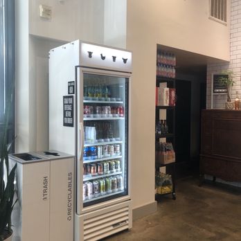 Meat & Bread - Soft drinks at entrance. Great location! - Sandwiches Near Me - Austin, Texas