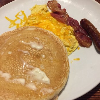 Elizabeth's Cafe - This is the 2x2x2. Excellent (especially the pancakes)! - Cafes Near Me - Delavan, Wisconsin