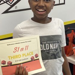 Mathnasium - He wins prizes and loves attending!