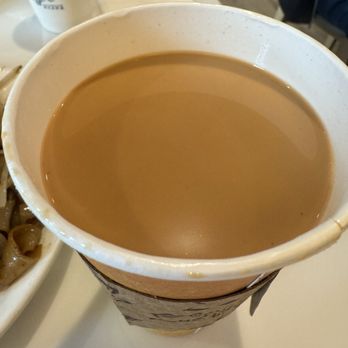 Hong Kong Cafe - hot milk tea - Hong Kong Style Cafe Near Me - Dublin, California
