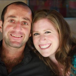 Liberated Art Canvas - That's us! David and Gisele :) We speak English, Spanish, Russian, and Hebrew.