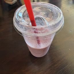Smoothie (fruit was Torani liquid)