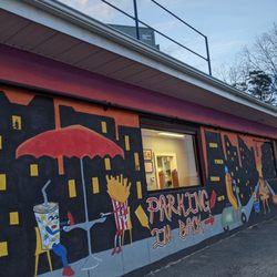 The Wienery - Outside mural