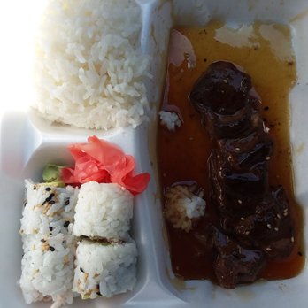 Fuji Sushi - So.......this is what I got for $16. - Japanese Near Me - Petaluma, California