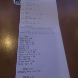 Bier Stube - Draft list
