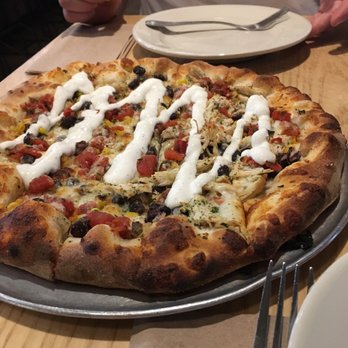 American Flatbread - Jimmys Free-Range Chicken Flatbread - Pizza Near Me - Brighton, Massachusetts