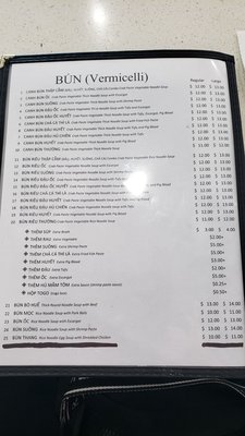 Menu photo 4 Quan Bun Ban Mai Westminster, CA Menu photo 4 Quan Bun Ban Mai Westminster, CA