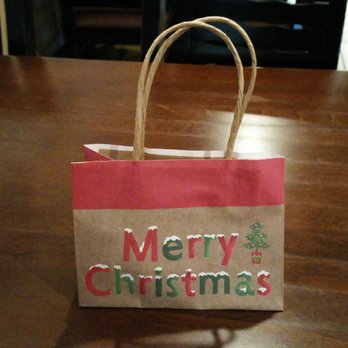Di Rosani's - At the end of the meal they brought me a gift bag with a couple of Lindor Chocolates. - Italian Near Me - Irving, Texas Di Rosani's - At the end of the meal they brought me a gift bag with a couple of Lindor Chocolates. - Italian Near Me - Irving, Texas