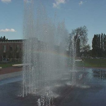 Beaverton City Library - Fountains near Library - Libraries Near Me - Beaverton, Oregon