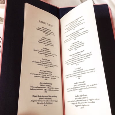 Menu photo 2 Bobergs Matsal Stockholm, AB Menu photo 2 Bobergs Matsal Stockholm, AB