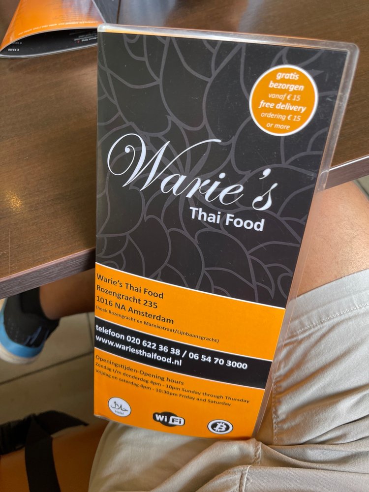 Warie's Thai food