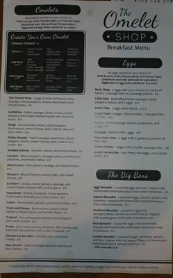Menu photo 5 The Omelet Shop Cape Coral, FL Menu photo 5 The Omelet Shop Cape Coral, FL