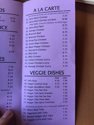 Menu photo 5 Thai & Chinese Express Irvine, CA Menu photo 5 Thai & Chinese Express Irvine, CA