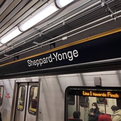 Sheppard-Yonge Station - TTC Sheppard Station - signage