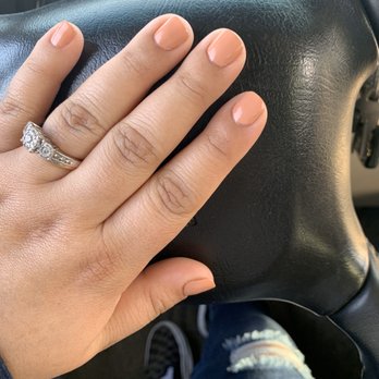 Organic Nail Lounge - Gel manicure lady was nice and really gentle with my thin nails, color 220 I believe - Nail Salons Near Me - Perris, California Organic Nail Lounge - Gel manicure lady was nice and really gentle with my thin nails, color 220 I believe - Nail Salons Near Me - Perris, California