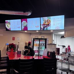 Inside and menu Inside and menu