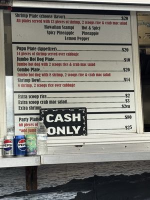 Menu photo 5 Geste Shrimp Truck Kahului, HI