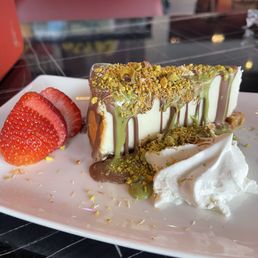 Dubai Chocolate Cheesecake