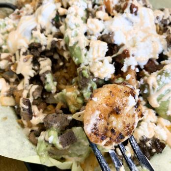 Valerie's Tacos - Surf and turf fries - Tacos Near Me - Oceanside, California Valerie's Tacos - Surf and turf fries - Tacos Near Me - Oceanside, California